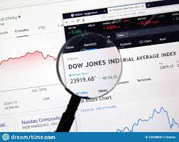 Dow Jones Industrial Average Dji Editorial Photo Image Of