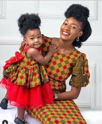 daughter african ankara styles