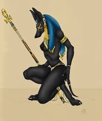 Female Anubis by Ichi-Black on DeviantArt | Egyptian gods, Anubis, Egyptian  goddess