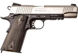 Colt 1911, serial number 5, was the gun used in the 1911 trials. Cybergun Colt 1911 Dual Tone Silver