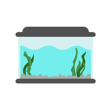 empty aquarium vector art icons and