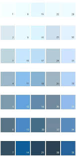 Behr Blue Paint Samples Color Chart Pick Aspiring