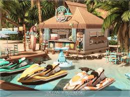 ocean beach kiosk the sims 4 catalog