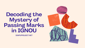 what is minimum ping marks in ignou