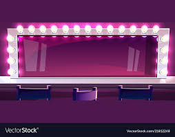 makeup mirror in studio royalty free