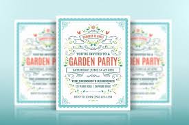 Free Garden Party Invitation Template