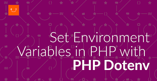 set environment variables in php with