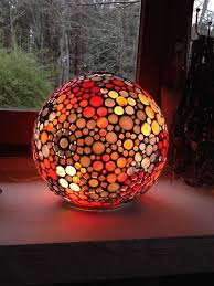 To Order Glass Mosaic Ball Lamp In