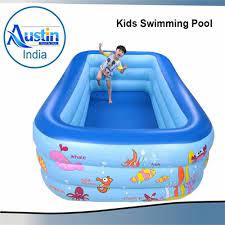 blue frp kids swimming pool for hotels