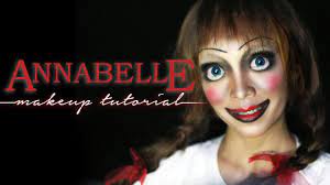 annabelle doll makeup tutorial