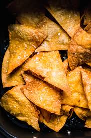 easy air fryer tortilla chips flour or