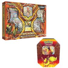 Check spelling or type a new query. Pokemon Tcg Tapu Koko Figure Box And Flareon Elemental Powers Tin Sam S Club