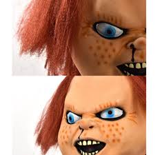 full overhead latex chucky mask