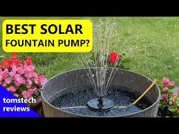 Solar Powered Fountain Pump Review