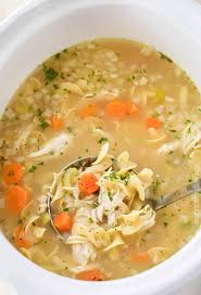 crockpot en noodle soup spend