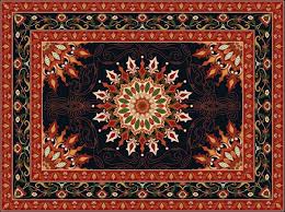 persian carpet fl background in