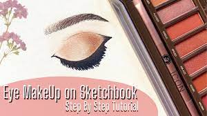 art challenge eye makeup tutorial