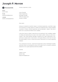 engineering cover letter exles