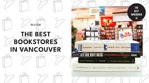 the 5 best books in vancouver