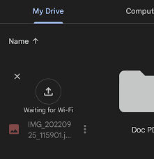 Waiting For Wifi In Google Drive gambar png