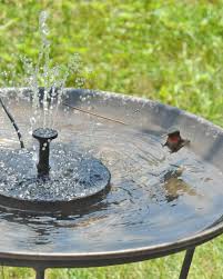 Discover bird bath fountains, their pros and cons, tips to care for a bird fountain, and how to water is essential for birds and while a simple bird bath can provide space for drinking and preening, more about bird bath fountains. Solar Powered Birdbath Fountain Bird Bath Fountain Solar Fountain Solar Fountain Bird Bath