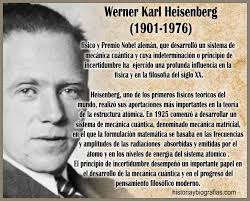 Biografia de Heisenberg Werner y Su Aporte en Fisica Cuantica - BIOGRAFÍAS e HISTORIA UNIVERSAL,ARGENTINA y de la CIENCIA