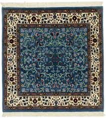 blue fl 3x3 kirman oriental square rug