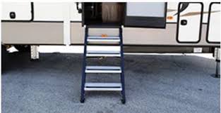 Mor Ryde 4 Manual Flip Up Step 30 Inch Width X 39 Inch To 42 Inch Height Entry Step