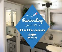 Renovating Your Rv Bathroom Unique Rv