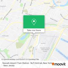 how to get to newark airport train