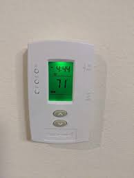 digital thermostat keeps changing