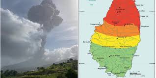 Soufrière, active volcano on the island of saint vincent, in the country of saint vincent and the grenadines, which lies within the lesser antilles in the caribbean sea. Kmc8h2jvv5uqlm