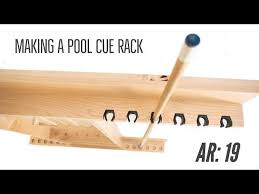 Making A Pool Cue Rack X Carve Cnc