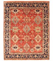 hand knotted wool serapi rug