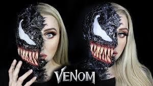 halloween venom makeup tutorial how