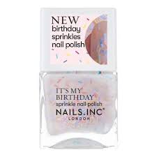 nails inc happy birthday chunky glitter