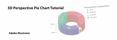 3d Pie Chart In Illustrator 3d Pie Bar Chart Pie Chart