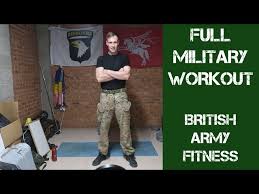 full military workout british army