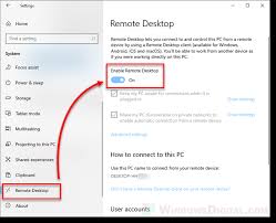 Remote desktop connection broker client api. How To Enable Rdp Remote Desktop Protocol On Windows 10
