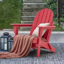 Hdpe Folding Plastic Adirondack Chair