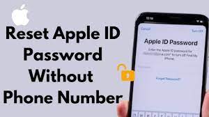 how to reset apple id pword without