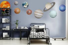 Solar System Sun And Planets Wall Decal