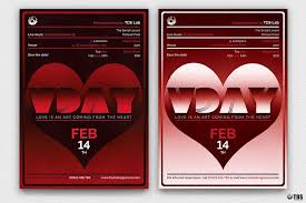 Valentines Day Flyer Psd V11 Flyer Day Valentines Templates