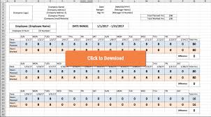 How To Build A Time Card In Excel Time Card Template