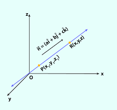 Equation Of A Line In 3d Cartesian And