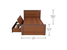 Adriana Single Size Bed With
