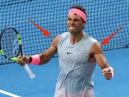 Start to feel the muscle little bit tired in the third, but playing normal, no limits, no limitation. Roger Federer Dressed Like Rafael Nadal After Saying Arms Are Too Small