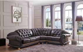 curved leather sectional sofas ideas