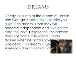 Lennie shares the same american dream as george. Of Mice And Men By John Steinbeck The Ultimate Revision Ppt Ppt Download