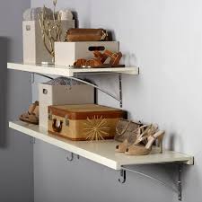 solid wood closet shelf kit